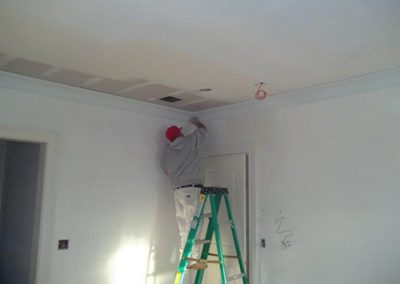 painting a room