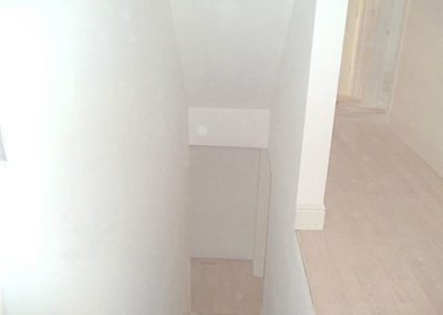 painted hallway