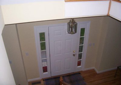 front door of house