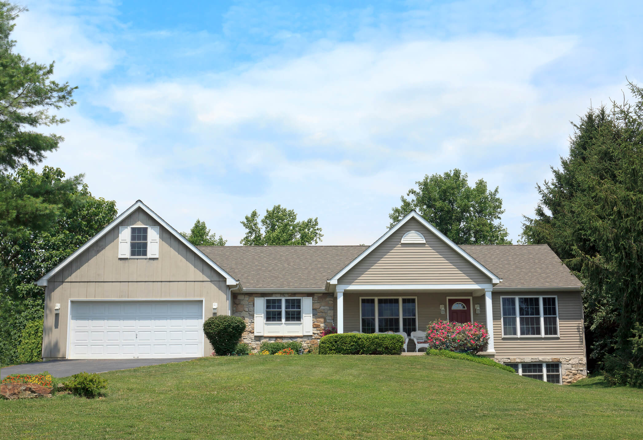 modern ranch home in fairfield county