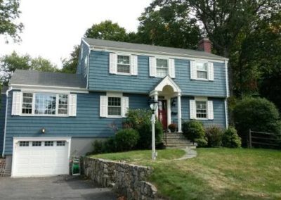 Blue House Painted